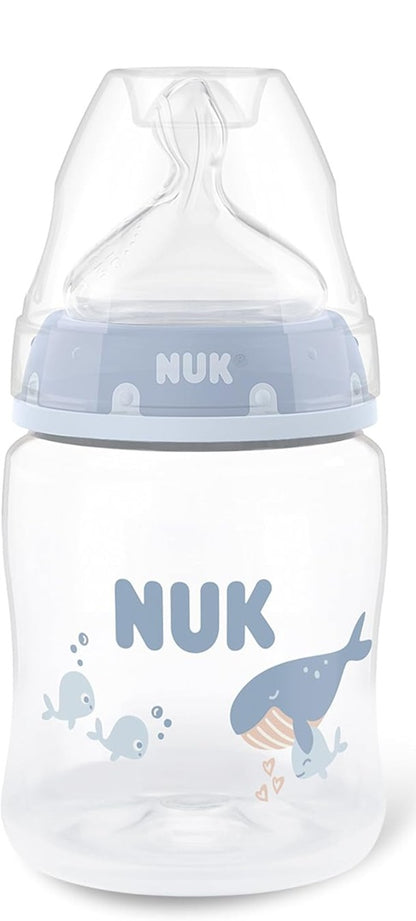 NUK First Choice+ bottle 150 ml, S teat, slow flow, 0+