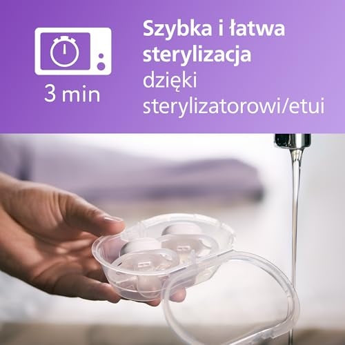 Philips Avent Ultra Start smoczek uspokajający x2 0-2m
