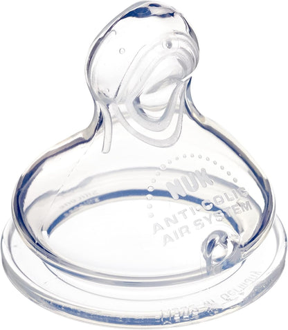 NUK First Choice smoczki silikonowe M 6 18m x2