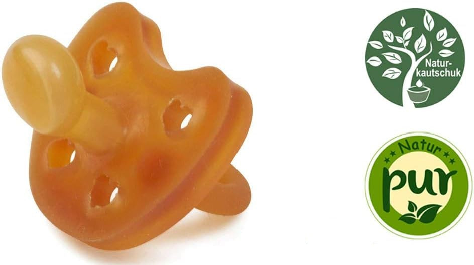 GRÜNSPECHT natural rubber pacifier 0–6 months