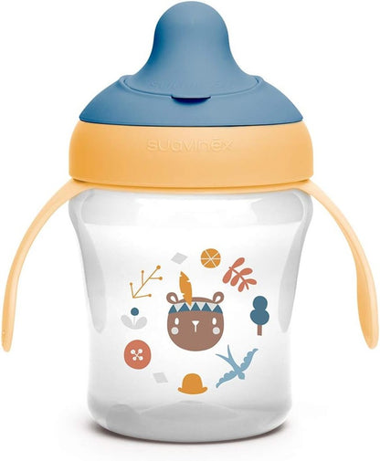SUAVINEX Learning Cup чаша с твърд накрайник против разливане 200 ml 6 m+