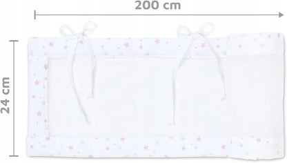 BABYBAY ochraniacz do łóżeczka 200x24