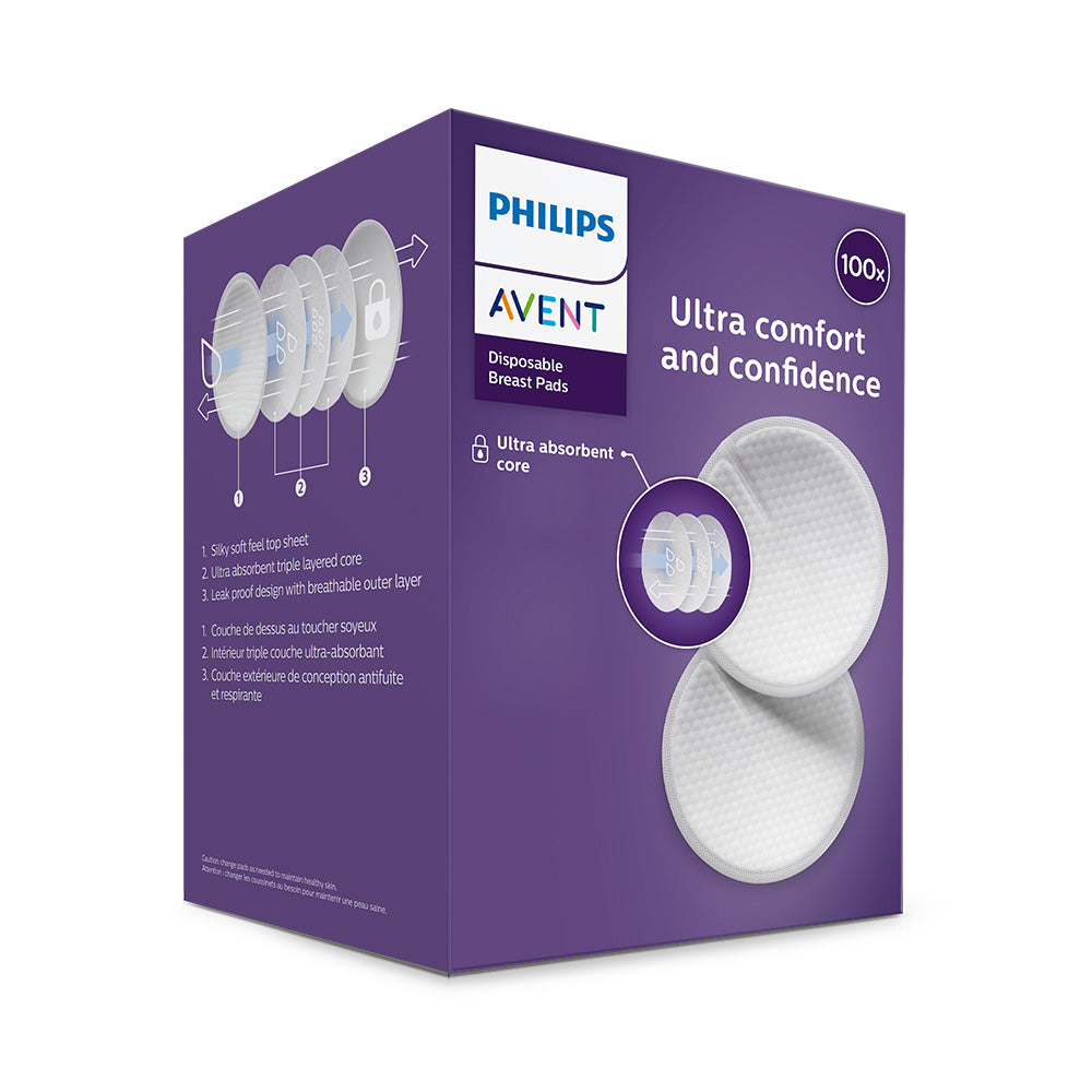Philips Avent Einweg-Stilleinlagen weiß 100 Stk.