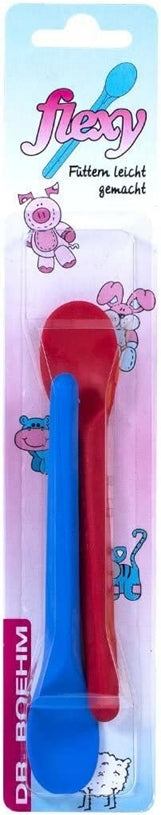 DR. BOEHM Flexy siliconen lepels 13 cm 2 stuks