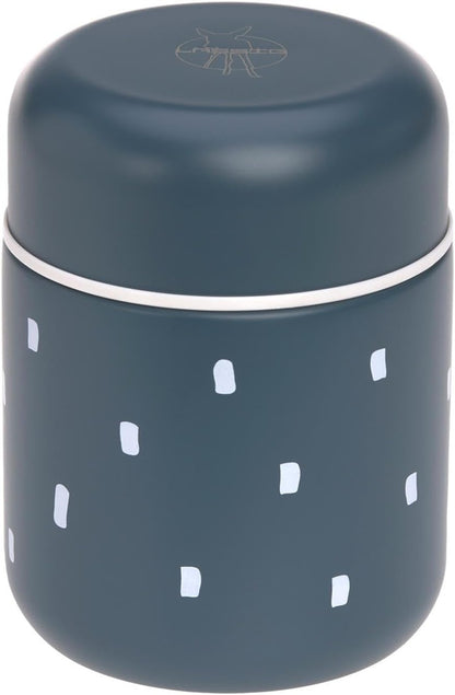 LÄSSIG Food Jar Happy Prints ESSENSTHERMOS aus Edelstahl 350 ml