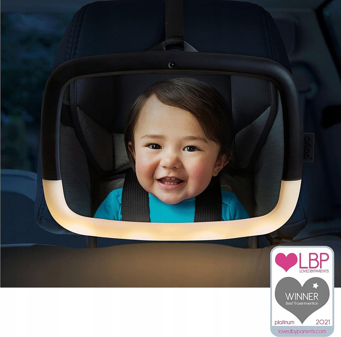 MUNCHKIN BRICA Baby In-SightBaby observation mirrorage 0 +colour black and whiteoverall dimensions 29 x 20.5