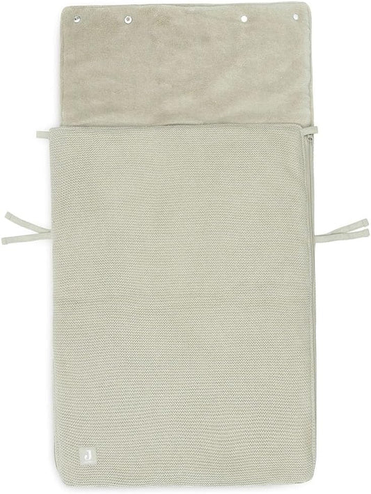 Jollein Basic Knit λαδί υπνόσακος για καρότσι