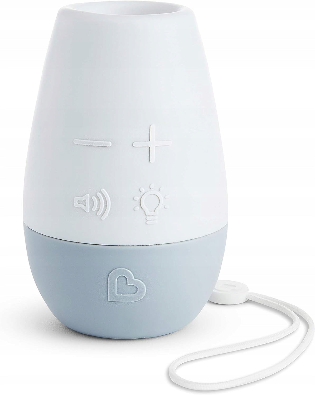 MUNCHKIN Shhh bærbar LED-natlampe med 3 lyde