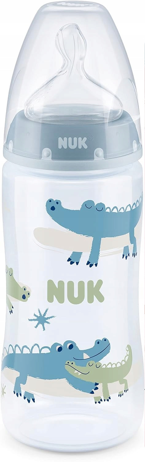 NUK First Choice+ 0-6 hó cumisüveg 300 ml hőmérsékletjelzőով
