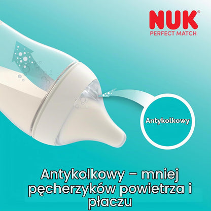 NUK Perfect Match biberon anticolici 150 ml de la 0 luni Oițe