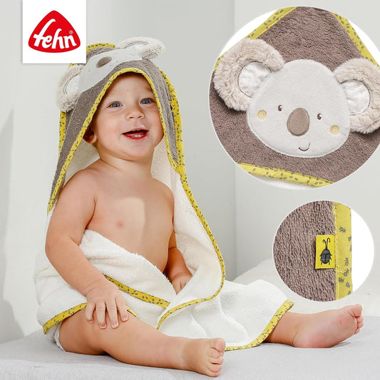 FEHN bawełniany ręcznik z kapturem Koala Australia 80 x 80 cm – zdjęcie produktu 2