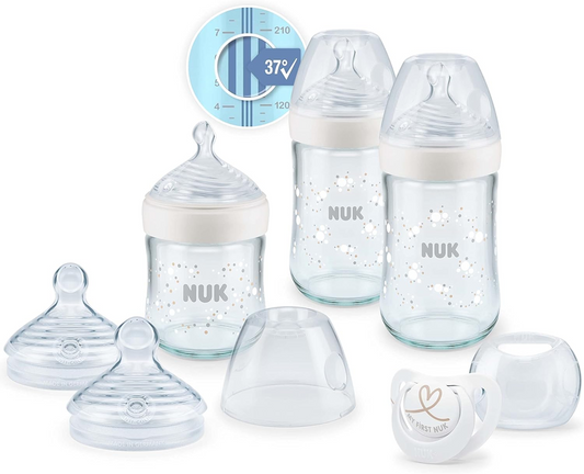 NUK Nature Sense bottle and nipple set