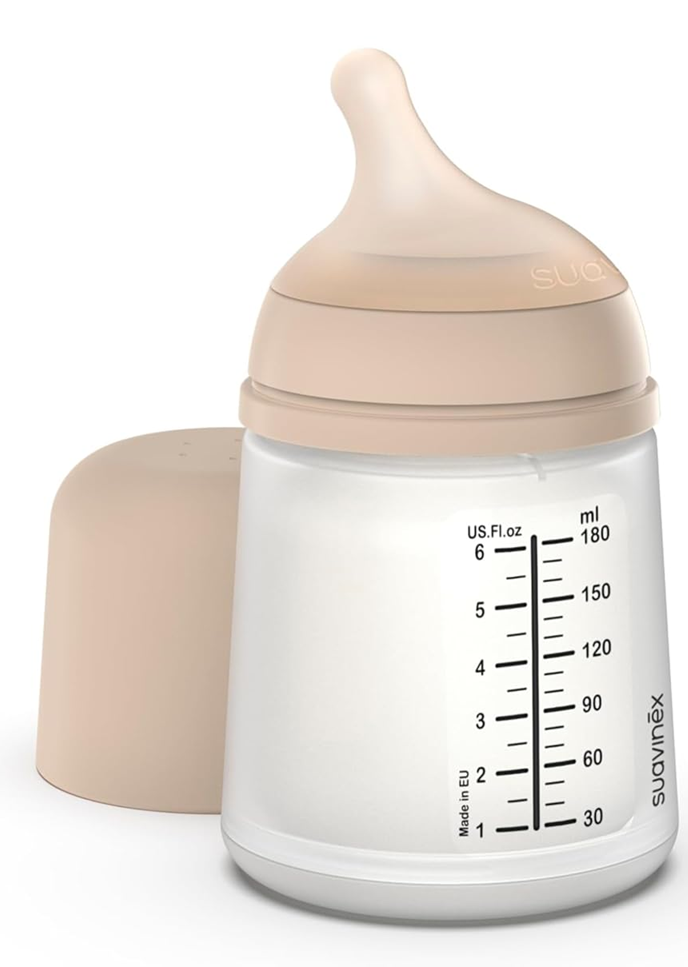 SUAVINEX fles ZERO ZERO 180ml Langzame Stroom (S)