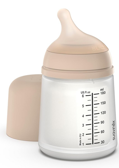 SUAVINEX fles ZERO ZERO 180ml Langzame Stroom (S)