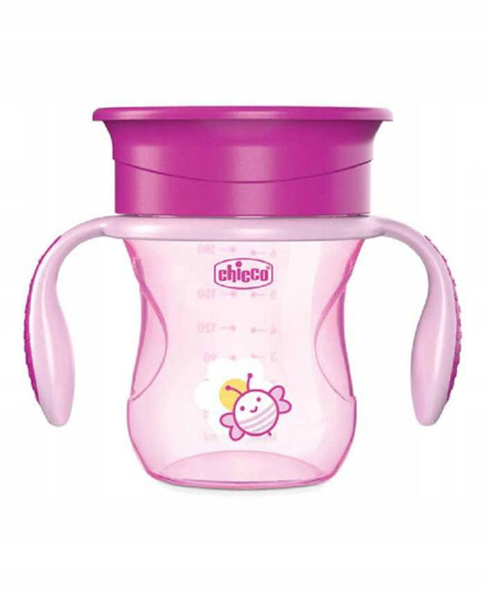 CHICCO Perfect First nevylievací pohár 200 ml 360° 12 m+