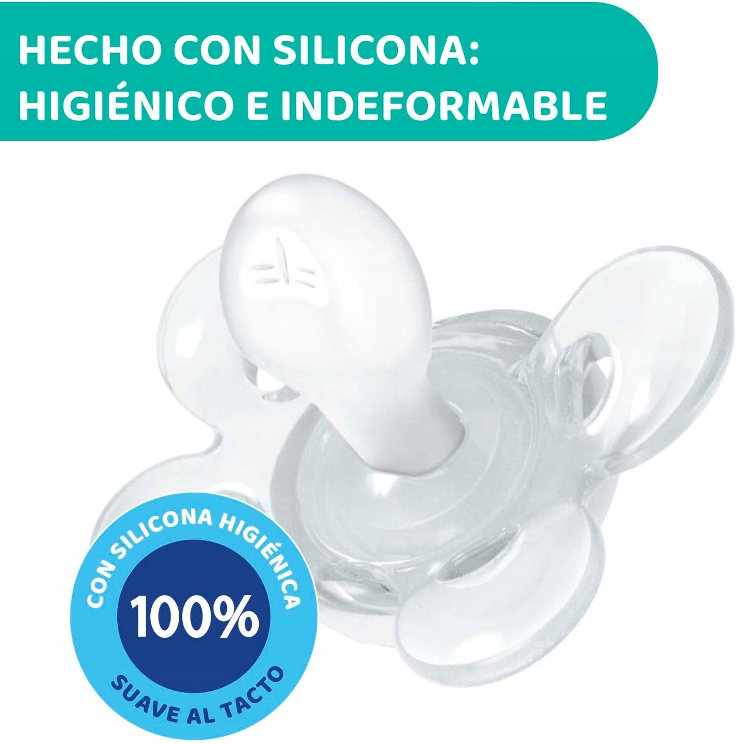 CHICCO PhysioForma COMFORT smoczek x2 0-6msc LATEX