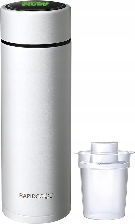 NUBY RapidCool θερμός ψύξης για την παρασκευή γάλακτος 240 ml LED