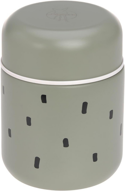 LASSIG Food Jar Happy Prints OCEĽOVÁ TERMOSKA NA JEDLO 350 ml