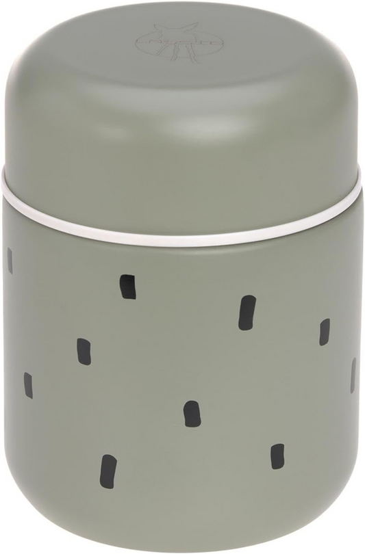 LASSIG Food Jar Happy Prints TERMOVKA ZA KOSILO iz nerjavečega jekla 350 ml