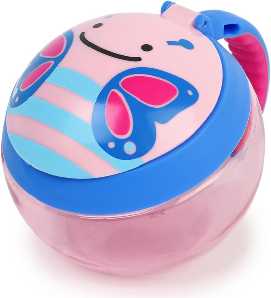 SKIP HOP Zoo Snack Cup recipiente para snacks MARIPOSA 222 ml