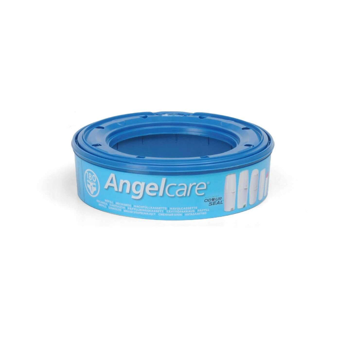 FOPPAPEDRETTI kosz na pieluchy + wkład ANGELCARE, wkład 180 pieluch, biały