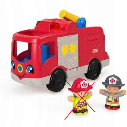 FISHER-PRICE GXR77 wóz strażacki + 1 figurka JĘZYK NIEMIECKI