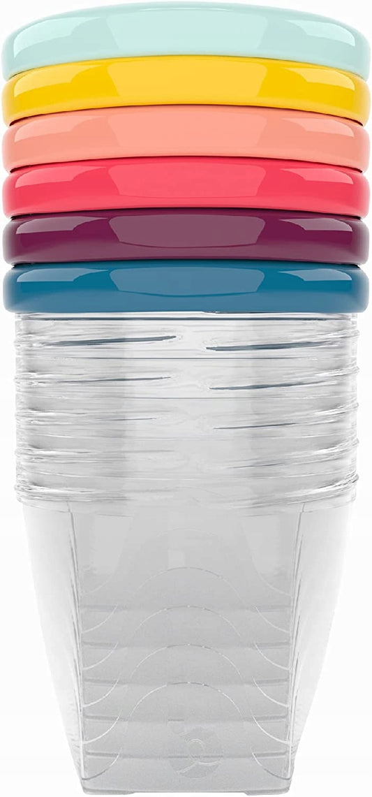 BABYMOOV Babybols recipientes 6 x 250 ml para bebés