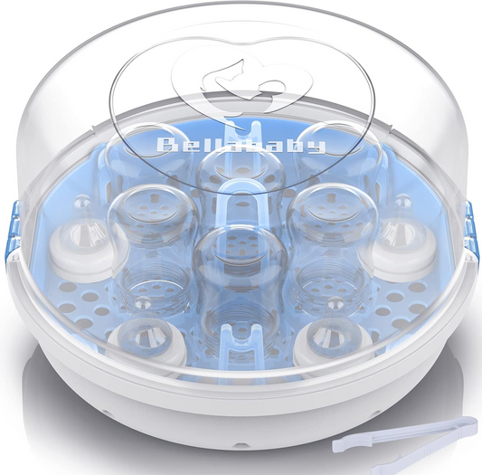 BELLABABY BLA8913 Mikrowellen-Sterilisator + Zange
