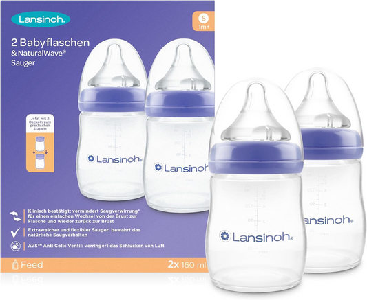 LANSINOH bottle 160ml x2