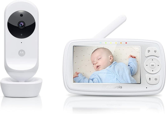 MOTOROLA Easy44 Connect baby monitor elettronico digitale 4,3" FHSS app