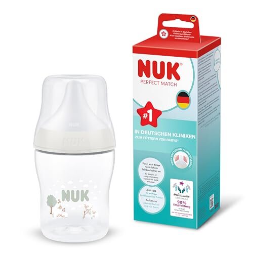 NUK Perfect Match butelka antykolkowa 150 ml od 0 mies. Owieczki