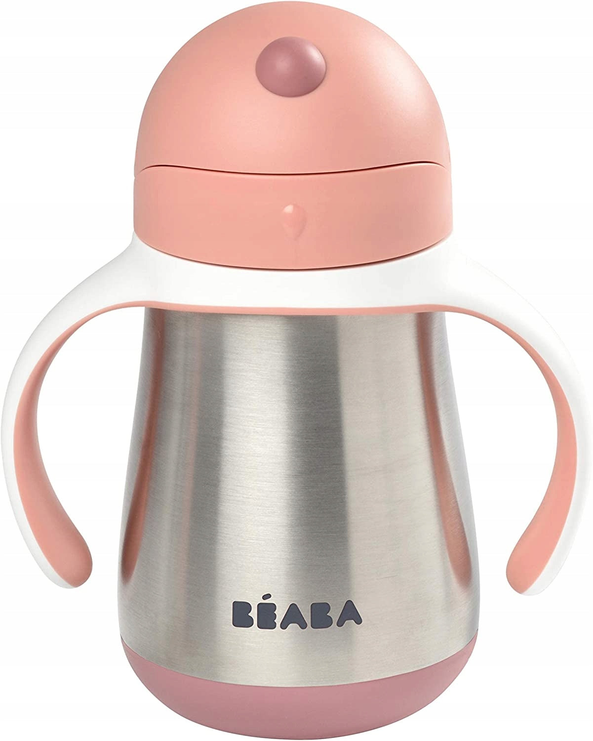 BEABA nevytečúci pohár so slamkou OCEĽOVÝ 250 ml