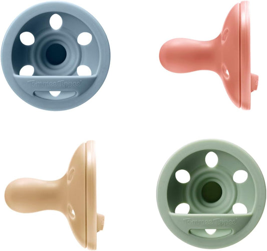 TOMMEE TIPPEE Breast Like smoczek uspokajający x4 6-18msc