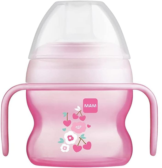 MAM Starter Cup netečúci pohár 150 ml 4 m+ KVETY