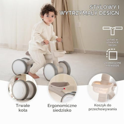 KikkaBoo ZIPI rowerek biegowy  dla dzieci 1-3l