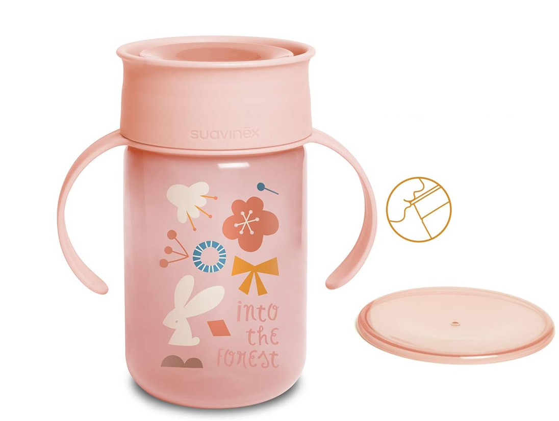 SUAVINEX Trainer Cup CANĂ ANTI-VĂRSARE 360° 340 ml