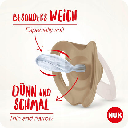 NUK Genius Color Schnuller x2 18 Monate+