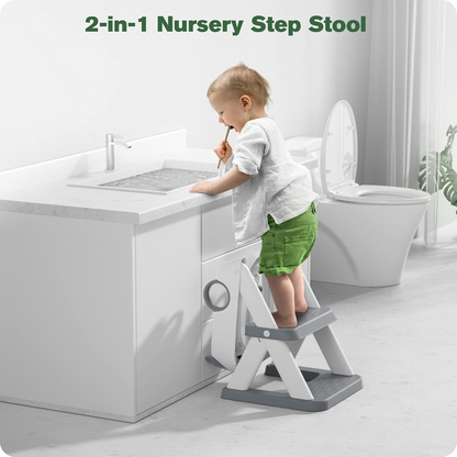 Toilettentrainersitz mit Stufen 2in1