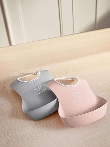 BABYBJORN babete de silicone com bolso x2