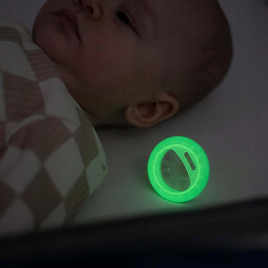TOMMEE TIPPEE orthodontische speen x2 0-6msc glow in the dark