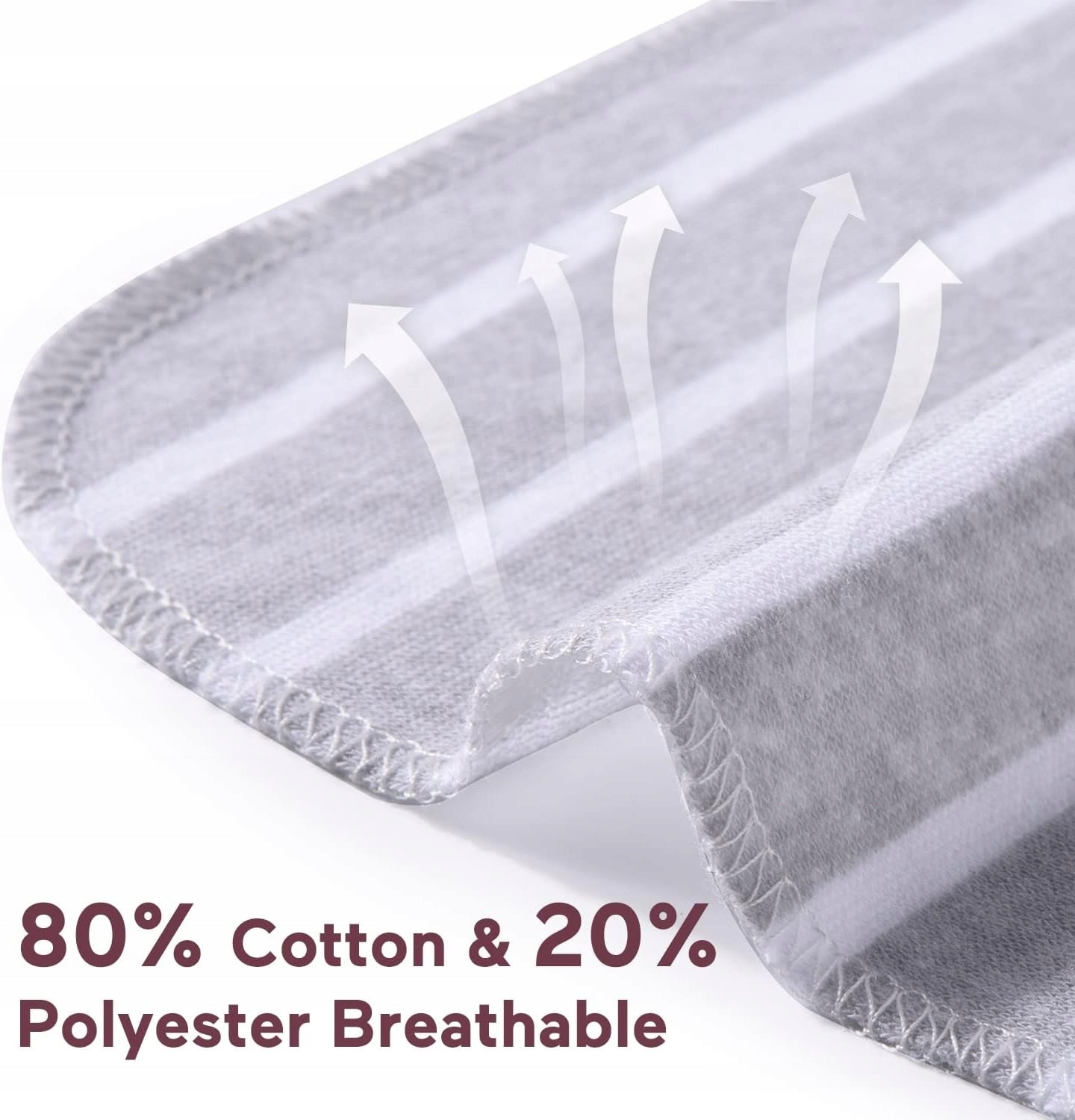 MOMCOZY kapucnis törölköző x2 76x76 +6 db 24x24-es mosdókendő