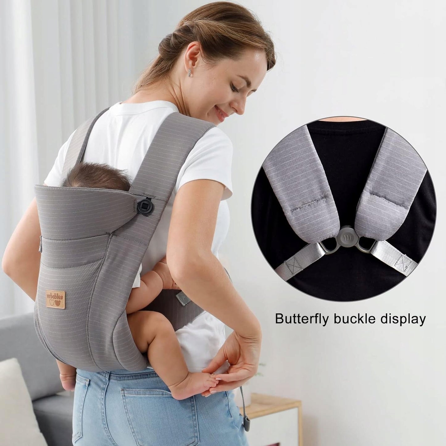 VRBABIES marsupiu ergonomic