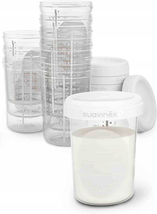 SUAVINEX recipientes de almacenamiento 10 x 200 ml para bebés
