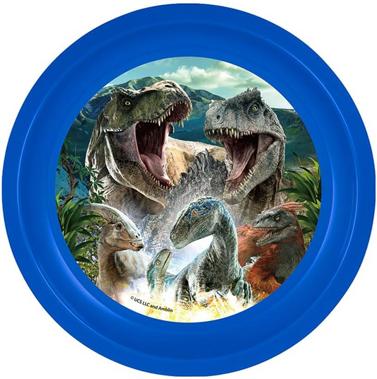 JURASSIC WORLD komplet za zajtrk z 2 krožničkoma in skodelico 280 ml, starost 3 l+