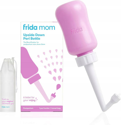FRIDA Mom fľaša na popôrodnú starostlivosť Peri 295 ml + puzdro