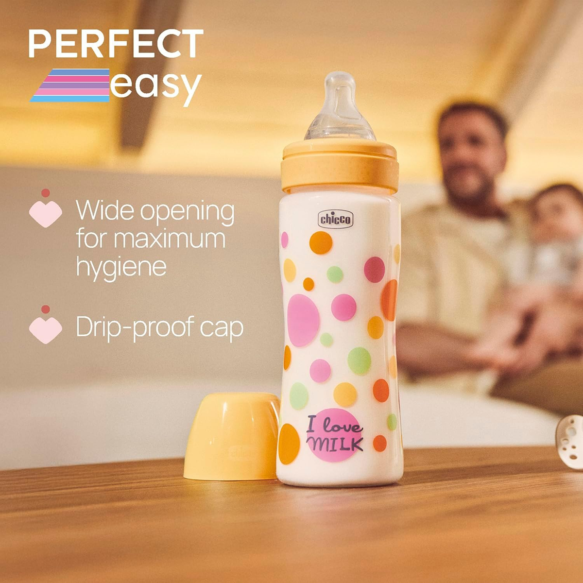 CHICCO Flasche Perfect Easy 4m+ 300ml
