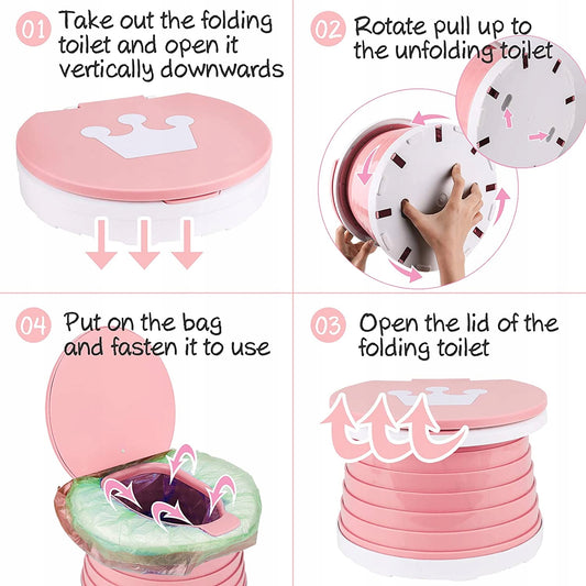 TOURIST POTTY 2 in 1 travel potty