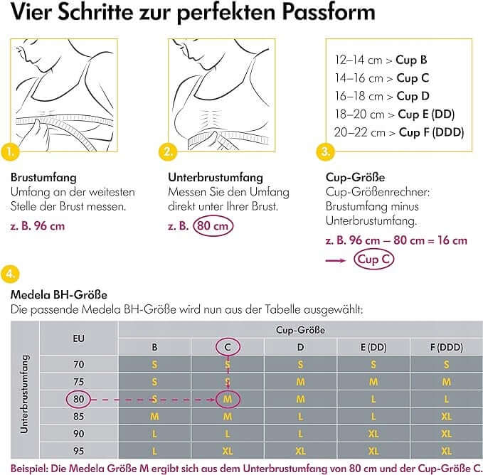 Medela 3w1 biustonosz do karmienia i odciągania L, wygodny biustonosz do karmienia z elastycznym materiałem