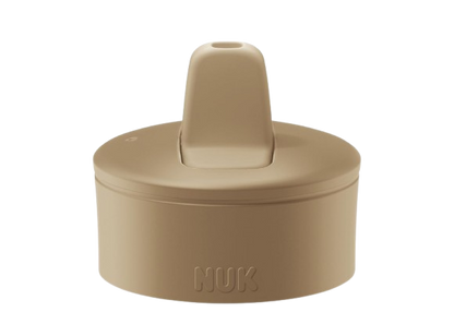 NUK Mini-Me Flip flaske med sugerør og sammenklappeligt drikketud 450 ml 12 m+