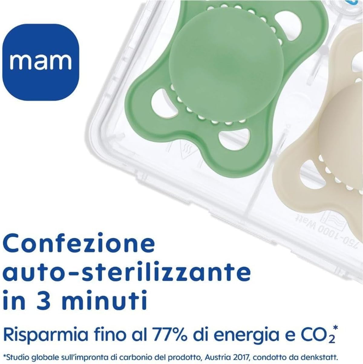 MAM Original smoczek uspokajający x2 2-6m edycja zimowa